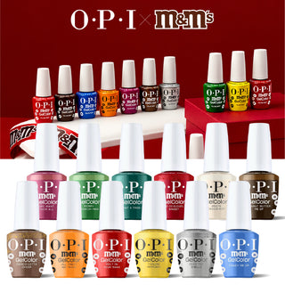 OPI x M&M's Sweeten Your Mani Collection - GelColor Set (12 Colors)