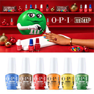 OPI x M&M's Sweeten Your Mani Collection - GelColor Set (12 Colors)