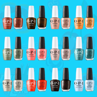 OPI Fall 2025 - What's Your Mani-Tude Collection - Full Set of 12 Gel & Lacquer Duos