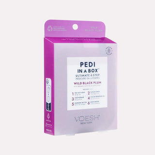 Voesh Pedi In a Box Ultimate 6 Step - Wild Black Plum
