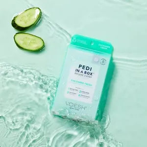 VOESH 4 In 1 Pedibox Case of 50 Pedi A Box - Cucumber Fresh