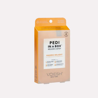 VOESH 4 In 1 Pedibox Case of 50 Pedi A Box - Mango Delight