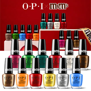 OPI x M&M's Sweeten Your Mani Collection - Nail Lacquer Set (12 Colors)