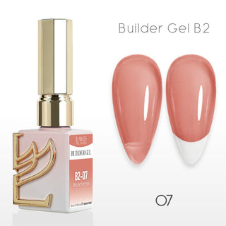 LAVIS Builder Gel In The Bottle (Ver 3) - B2 - 07 Bloomtone - Gel Polish 0.5oz - DTK Nail Supply