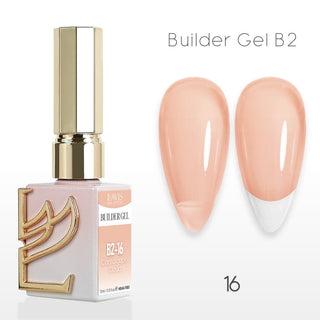 LAVIS Builder Gel In The Bottle (Ver 3) - B2 - 16 Cantaloupe Cloud - Gel Polish 0.5oz - DTK Nail Supply