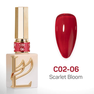 LAVIS C02 (Ver2) - 06 - Gel Polish 0.5 oz - Scarlet Bloom Collection - DTK Nail Supply