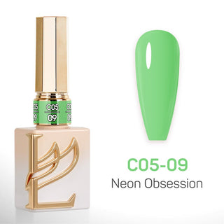 LAVIS C05 - 09 - Gel Polish 0.5 oz - Neon Obsession Collection - DTK Nail Supply