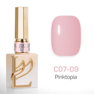 LAVIS C07 - 09 - Gel Polish 0.5 oz - Pinktopia Collection - DTK Nail Supply