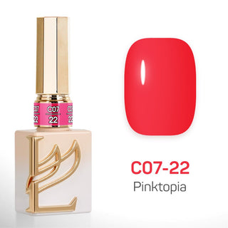 LAVIS C07 - Set 24 Colors - Gel Polish 0.5 oz - Pinktopia Collection - DTK Nail Supply