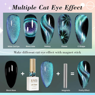LAVIS Cat Eye Collection - Stellar Shift CE17 (A) - DTK Nail Supply