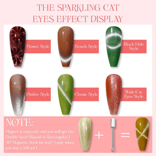 LAVIS Cat Eyes CE1 - Gel Polish 0.5 oz - Cozy Cashmere Collection - DTK Nail Supply
