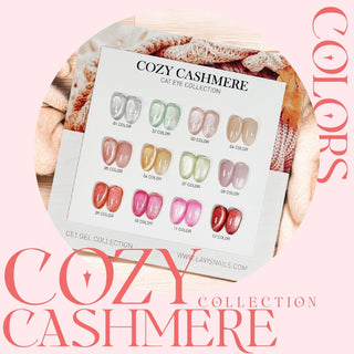 LAVIS Cat Eyes CE1 - Gel Polish 0.5 oz - Cozy Cashmere Collection - DTK Nail Supply