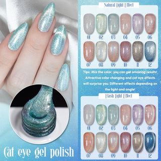 LAVIS Cat Eyes CE11 - Gel Polish 0.5oz - Enchanted Spell Collection - DTK Nail Supply