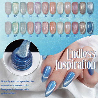 LAVIS Cat Eyes CE11 - Gel Polish 0.5oz - Enchanted Spell Collection - DTK Nail Supply