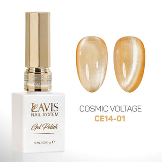 LAVIS Cat Eyes CE14 (Ver2) - Gel Polish 0.5 oz - Cosmic Voltage Collection - DTK Nail Supply