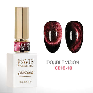 LAVIS Cat Eyes CE16 - Set 12 - Gel Polish 0.5 oz - Double Vision Collection - DTK Nail Supply