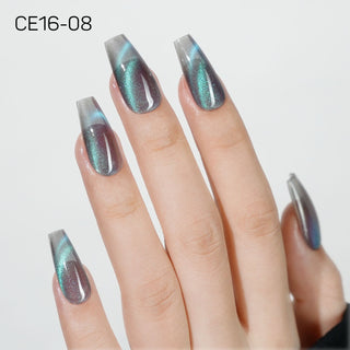 LAVIS Cat Eyes CE16 - Set 12 - Gel Polish 0.5 oz - Double Vision Collection - DTK Nail Supply