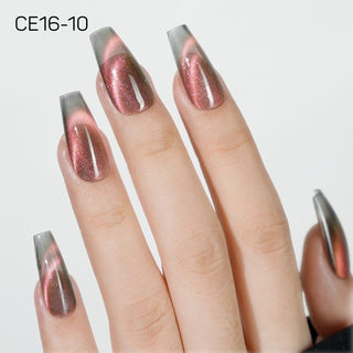 LAVIS Cat Eyes CE16 - Set 12 - Gel Polish 0.5 oz - Double Vision Collection - DTK Nail Supply