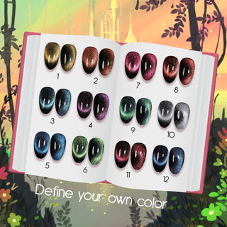 LAVIS Cat Eyes CE4 - Gel Polish 0.5 oz - Fairy Tale Collection - DTK Nail Supply