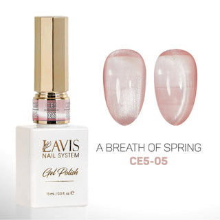 LAVIS Cat Eyes CE5 (Ver2) - Set 12 Gel Polish 0.5 oz - A Breath Of Spring Collection - DTK Nail Supply