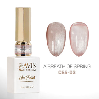 LAVIS Cat Eyes CE5 (Ver2) - Set 12 Gel Polish 0.5 oz - A Breath Of Spring Collection - DTK Nail Supply