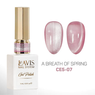 LAVIS Cat Eyes CE5 (Ver2) - Set 12 Gel Polish 0.5 oz - A Breath Of Spring Collection - DTK Nail Supply