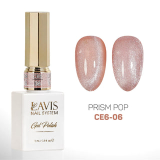 LAVIS Cat Eyes CE6 - Set 12 Colors (Ver2) - Gel Polish 0.5 oz - Prism Pop Collection - DTK Nail Supply