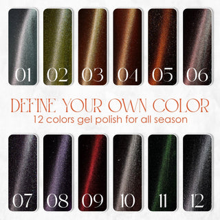 LAVIS Cat Eyes CE7 - Gel Polish 0.5 oz - VILLIAIN ERA Collection - DTK Nail Supply