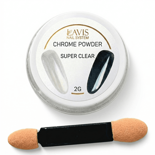 LAVIS Chrome Powder - Super Clear - 2g