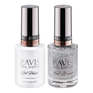 LAVIS Holiday Gift Bundle Set 21: 7 Gel & Lacquer, 1 Base Gel, 1 Top Gel - 097; 098; 099; 100; 102; 106; 107 - DTK Nail Supply