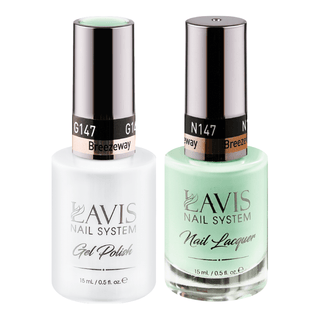 LAVIS Holiday Gift Bundle Set 3: 7 Gel & Lacquer, 1 Base Gel, 1 Top Gel - 145; 150; 115; 125; 147; 127; 128 - DTK Nail Supply