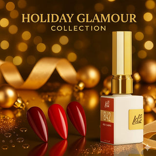 LDS Color Craze Gel Set - Classsic Red - 876, 842, 932 - DTK Nail Supply