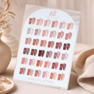 LDS Color Craze - Set 36 Colors - Gel Polish 0.5oz - Nude 2 Collection