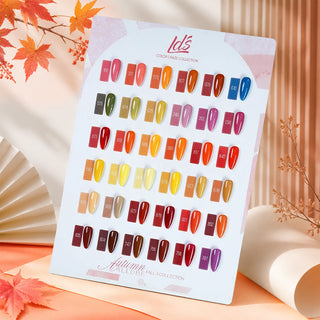 LDS Color Craze - Set 36 Colors - Gel Polish 0.5oz - Autumn Allure Collection
