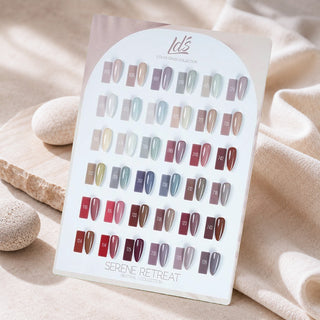 LDS Color Craze - Set 36 Colors - Gel Polish 0.5oz - Serene Retreat Collection