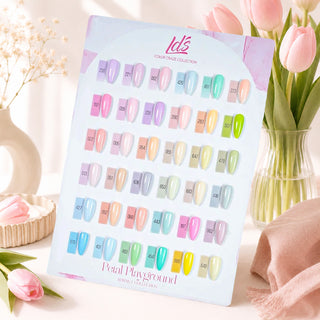 LDS Color Craze - Set 36 Colors - Gel Polish 0.5oz - Petal Play Ground Collection