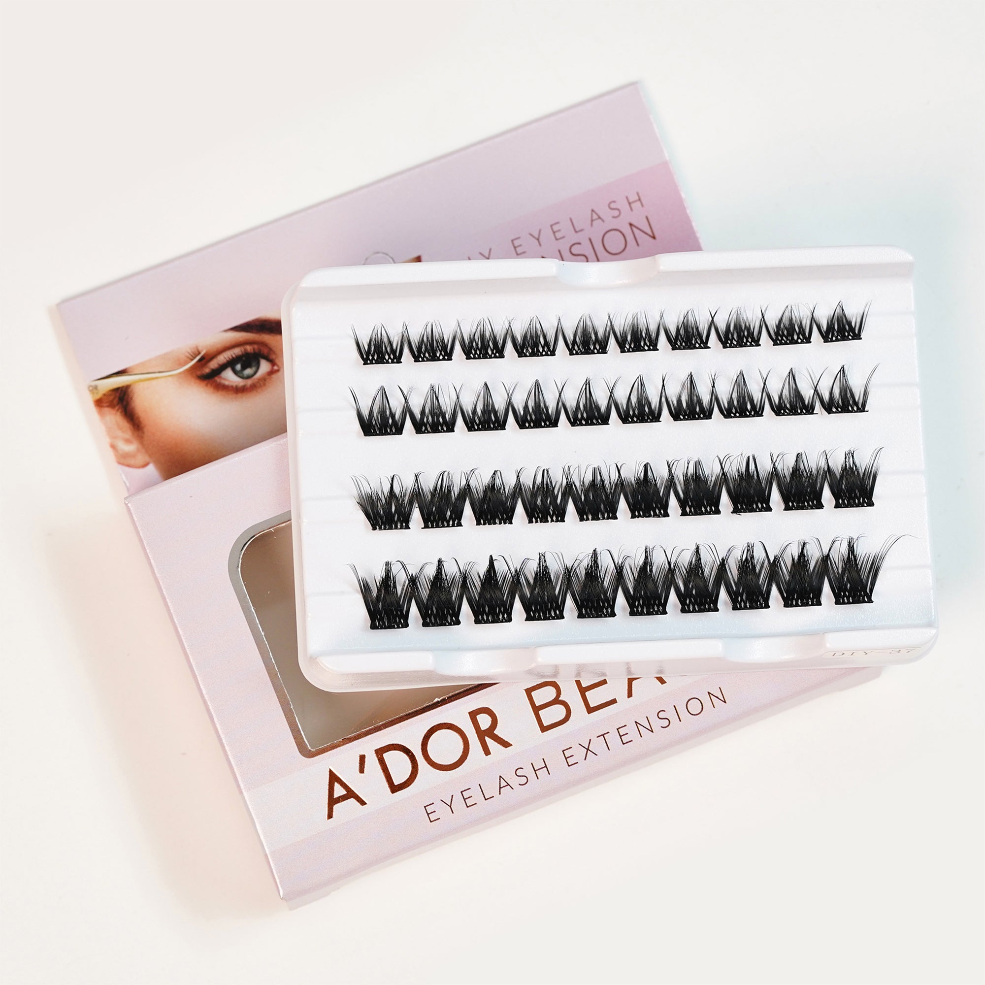 A’dor Beauty Eyelash thick & Volume box number 37