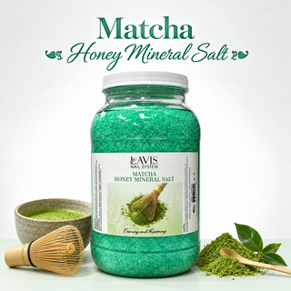 LAVIS - Matcha Honey Mineral Salt - 1 gallon