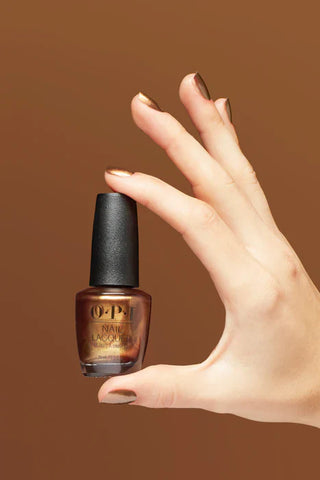 OPI Nail Lacquer - F021 Millenium Mocha - 0.5oz