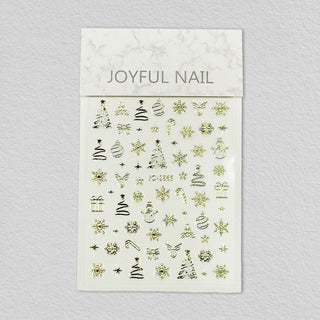 Nail Art Stickers JO - 2865 - G - DTK Nail Supply