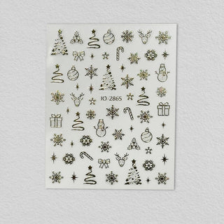 Nail Art Stickers JO - 2865 - G - DTK Nail Supply