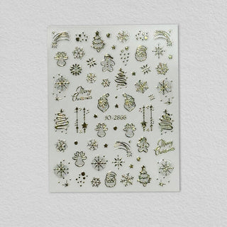 Nail Art Stickers JO - 2866 - G - DTK Nail Supply
