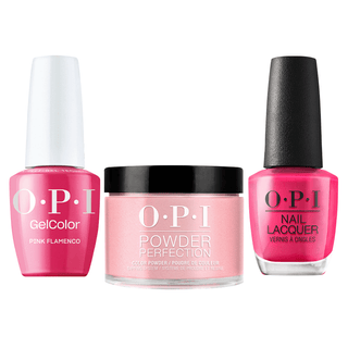 OPI Intelli 3 in 1 - E44 Pink Flamenco - Dip, Gel & Lacquer Matching - DTK Nail Supply