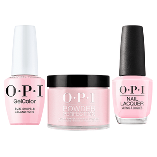 OPI Intelli 3 in 1 - H71 Suzi Shops & Island Hops - Dip, Gel & Lacquer Matching - DTK Nail Supply