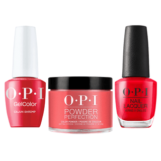 OPI Intelli 3 in 1 - L64 Cajun Shrimp - Dip, Gel & Lacquer Matching - DTK Nail Supply