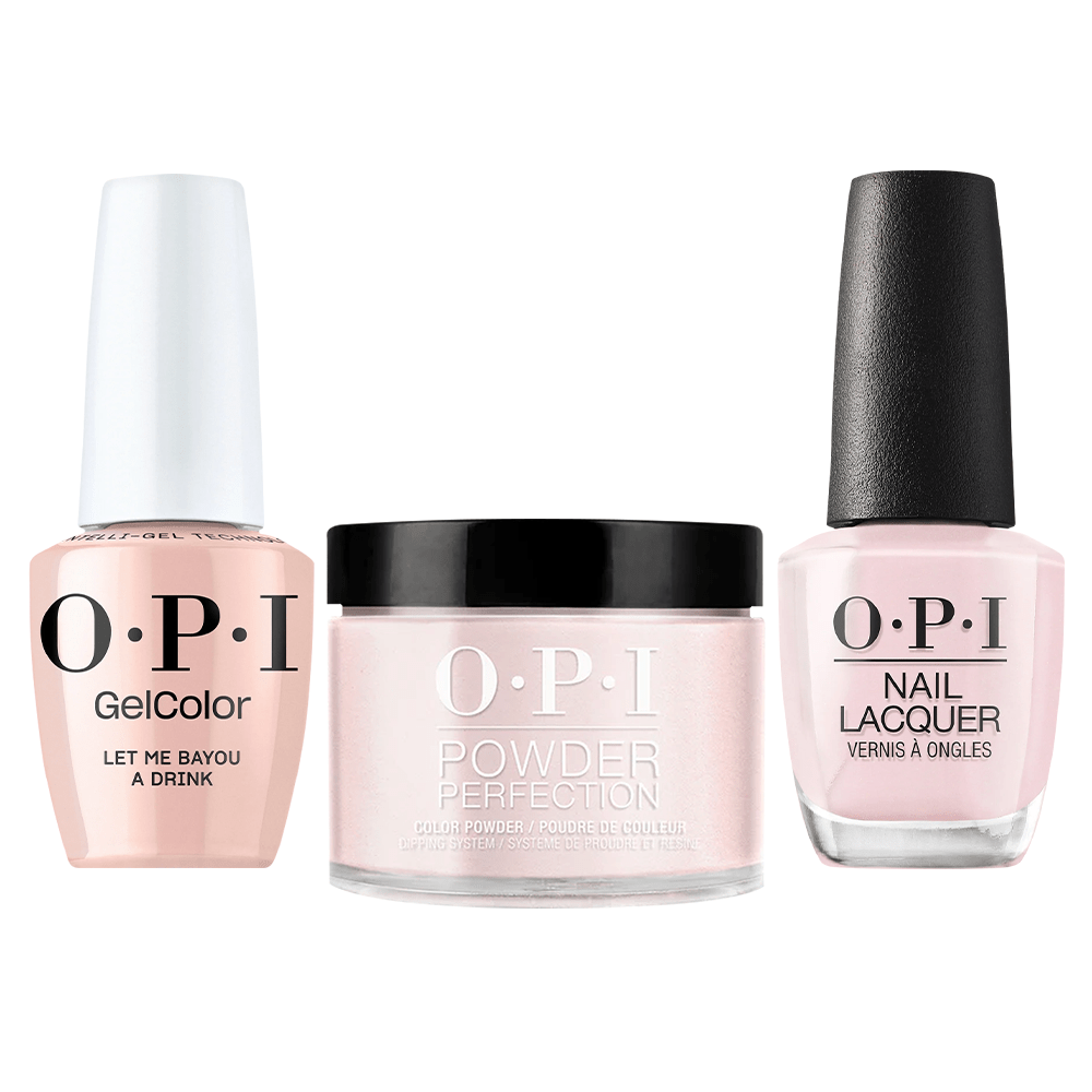 OPI Intelli 3 in 1 - N51 Let Me Bayou a Drink - Dip, Gel & Lacquer Mat ...
