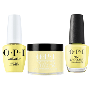 OPI Intelli 3 in 1 - P008 Stay Out All Bright - Dip, Gel & Lacquer Matching - DTK Nail Supply