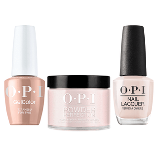 OPI Intelli 3 in 1 - V28 Tiramisu for Two - Dip, Gel & Lacquer Matching - DTK Nail Supply