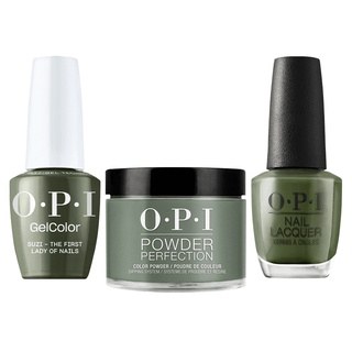 OPI Intelli 3 in 1 - W55 Suzi The First Lady of Nails - Dip, Gel & Lacquer Matching - DTK Nail Supply