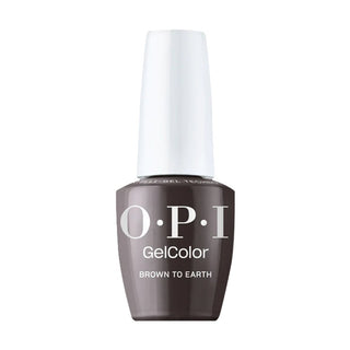 OPI Intelli - Gel - F004 Brown To Earth - Gel Color 0.5 oz - DTK Nail Supply
